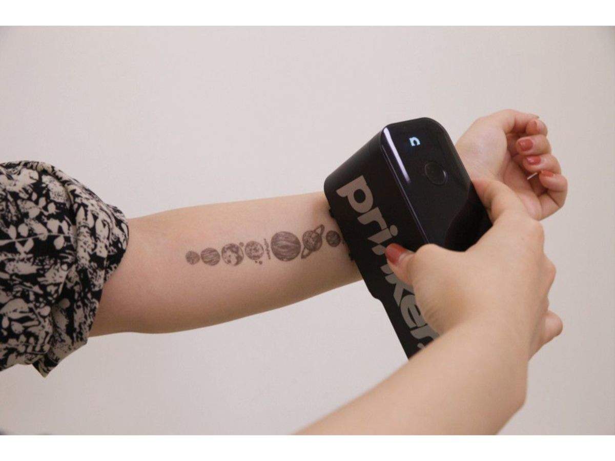 Prinker: Temporary tattoo printer