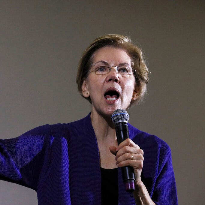 Democratic presidential candidate Sen. Elizabeth Warren, D-Mass., speaks at a campaign event Thursday, Jan. 2, 2020, in Concord, N.H.