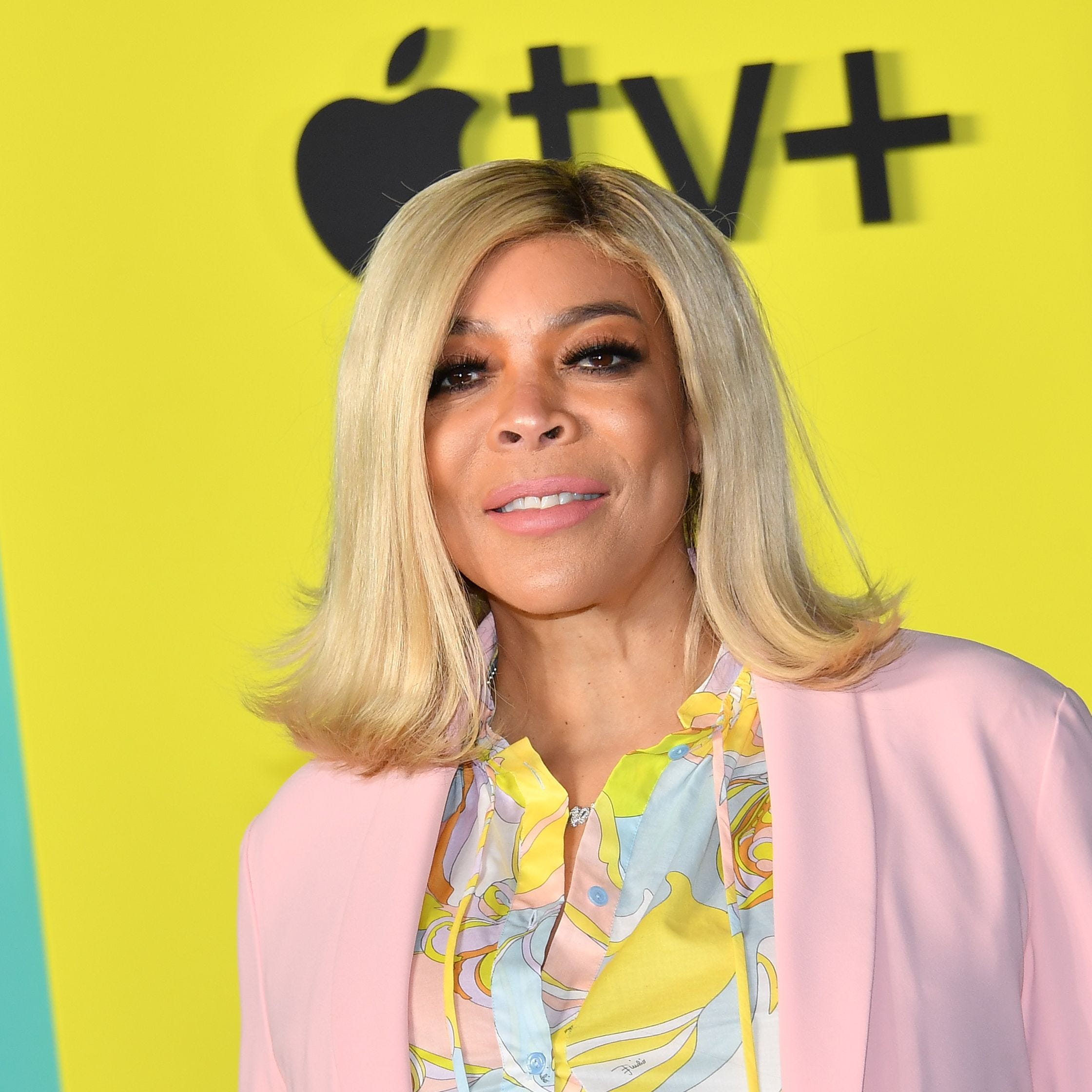 US television presenter Wendy Williams arrives for Apples "The Morning Show" global premiere at Lincoln Center- David Geffen Hall on October 28, 2019 in New York. (Photo by ANGELA WEISS / AFP) (Photo by ANGELA WEISS/AFP via Getty Images) ORG XMIT: Apple's " ORIG FILE ID: AFP_1LT6FI