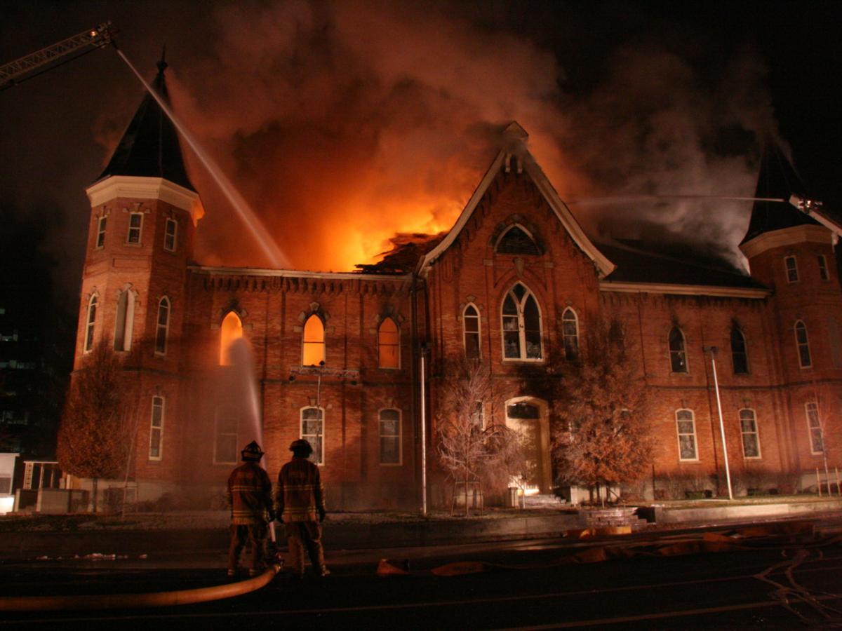 Nine years later: Looking back at how a spark destroyed the Provo Tabernacle