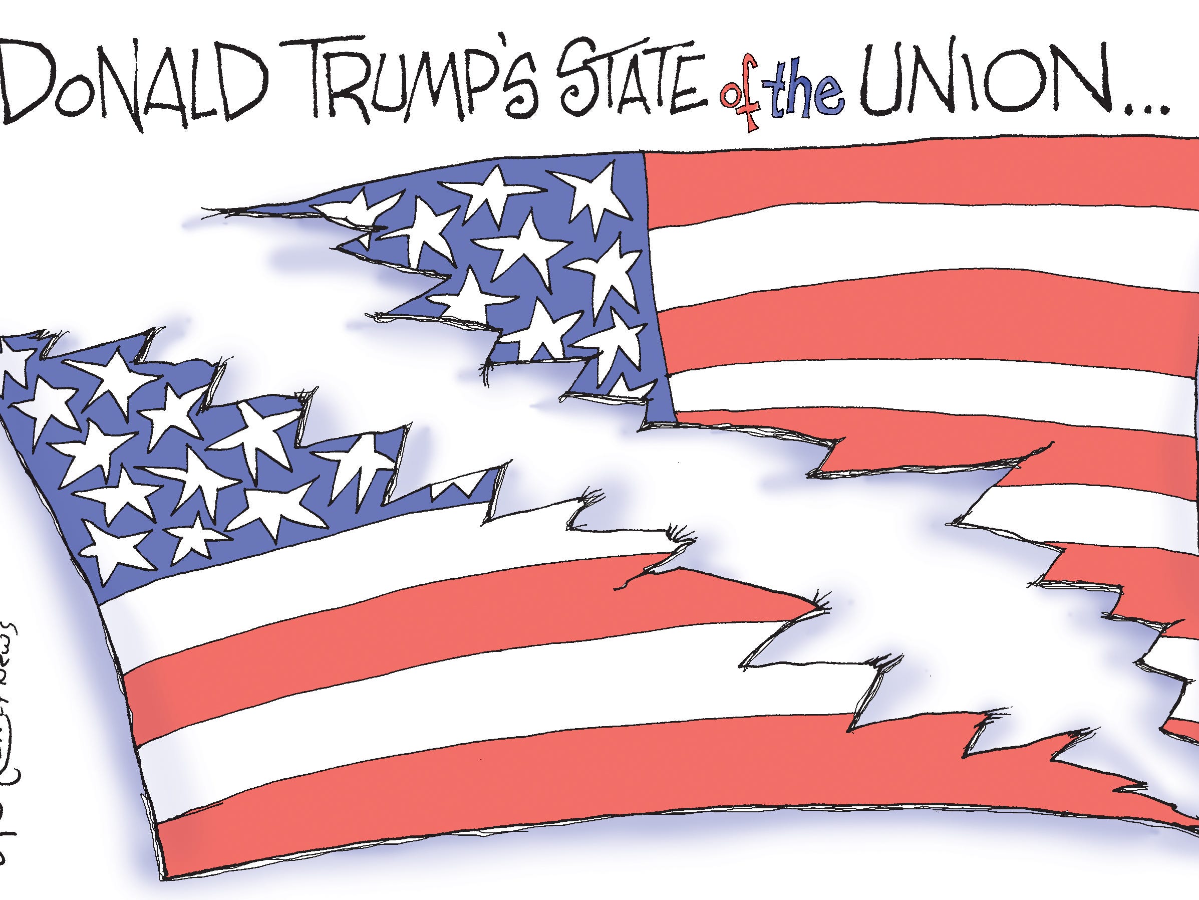 Trump Union Flag